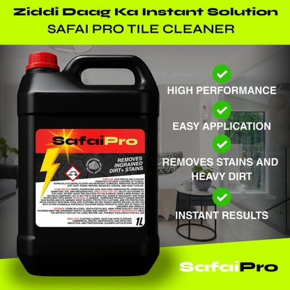 Safai Pro™ Advanced Tile & Marble Cleaner – Heavy Dirt Remover